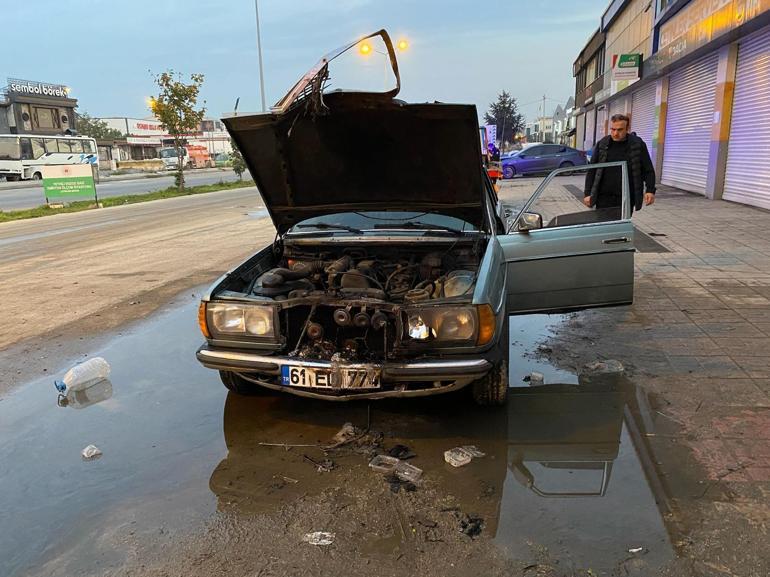 Otomobilini ateşe vermek isteyince gözaltına alındı, serbest kalınca ikinci denemesinde yaktı