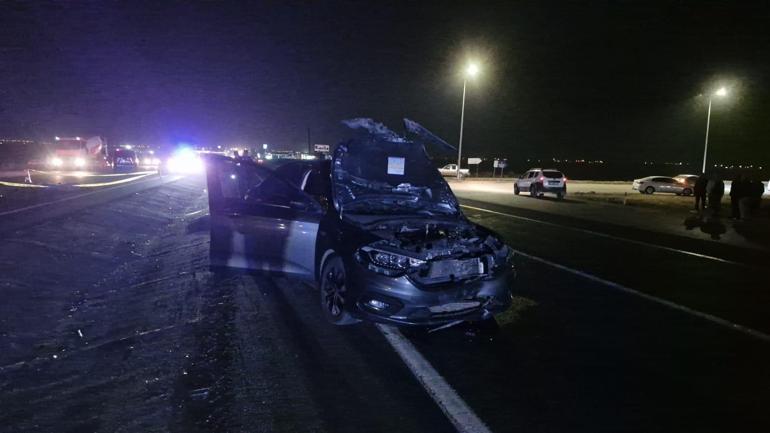 Yolun karşısına geçmek isterken otomobilin çarpmasıyla bedeni ikiye bölündü