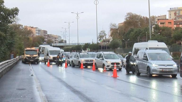 Bayrampaşada trafik kazası: 2 ağır yaralı