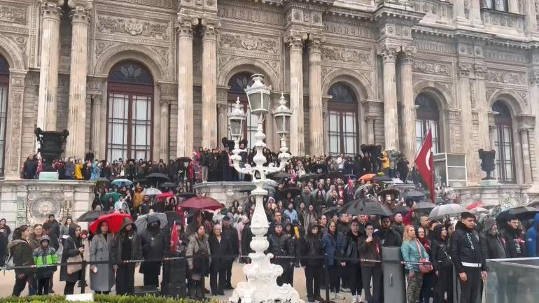 Atatürk ölümünün 86ncı yıldönümünde Dolmabahçe Sarayında anıldı