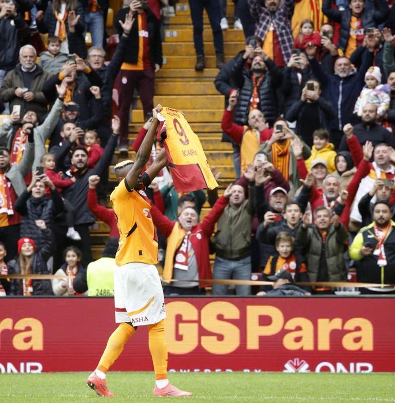 Galatasaray, 3 puanı 3 golle aldı