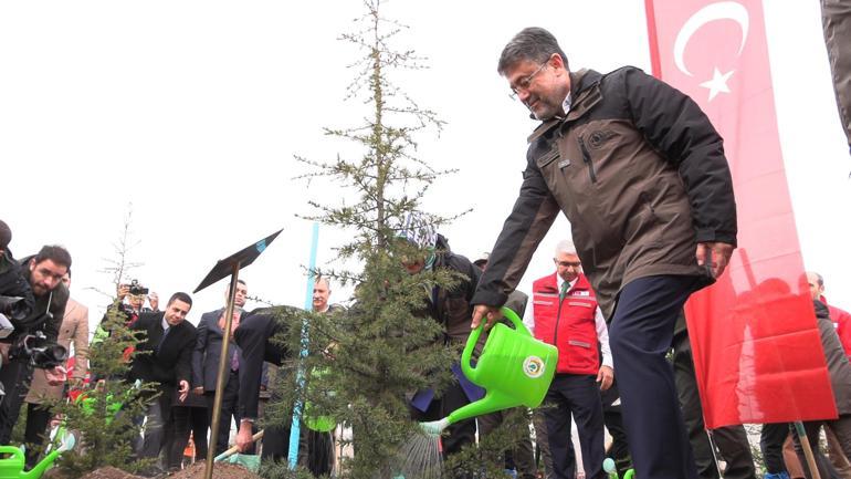 Ankarada Gazze Hatıra Ormanı oluşturuldu