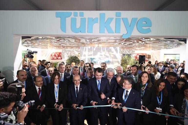 COP29da Türkiye pavilyonu açıldı