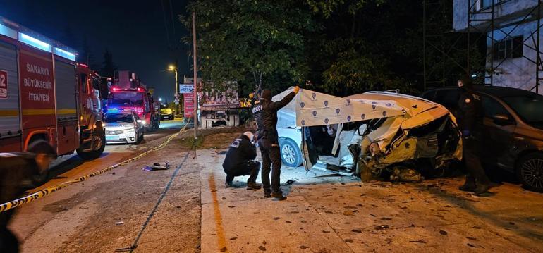 Sapancada ambulansın da karıştığı zincirleme kaza: 1 ölü, 3 sağlık çalışanı yaralı