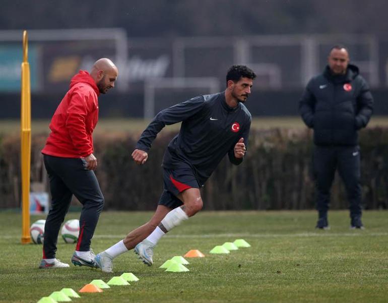 A Milli Futbol Takımı, Karadağ maçının hazırlıklarına başladı