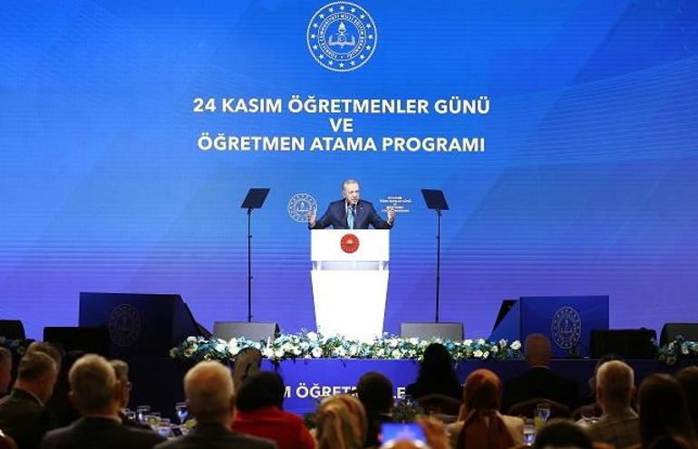 Cumhurbaşkanı Erdoğan: Biz eğitim öğretim meselesini siyaset üstü tutmaya özen gösteriyoruz