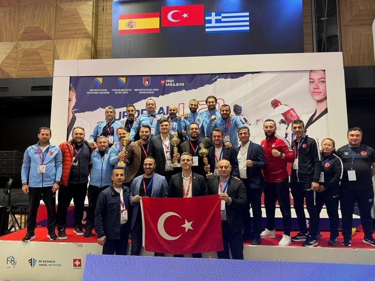 Türkiye, Avrupa Ümitler Taekwondo Şampiyonası’nda takım halinde şampiyon oldu