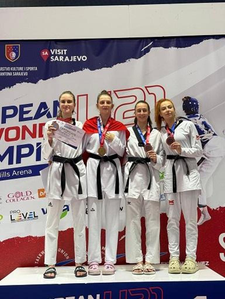 Türkiye, Avrupa Ümitler Taekwondo Şampiyonası’nda takım halinde şampiyon oldu