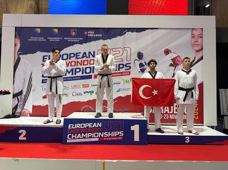 Türkiye, Avrupa Ümitler Taekwondo Şampiyonası’nda takım halinde şampiyon oldu