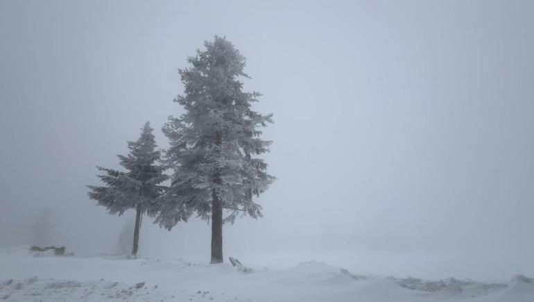 Uludağ’da kar kalınlığı 40 santimetreye ulaştı