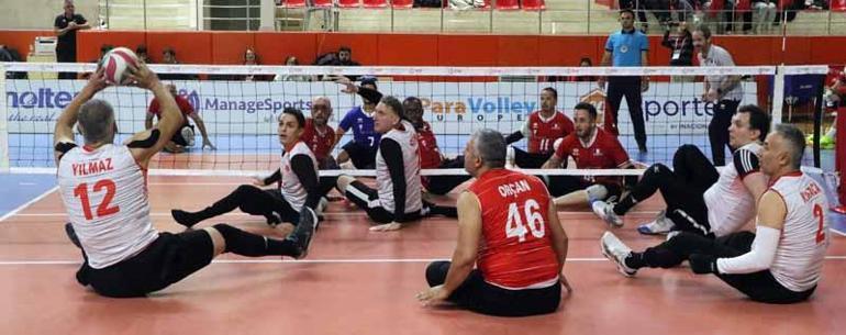 Oturarak Voleybol Erkek Milli Takımı namağlup şampiyon