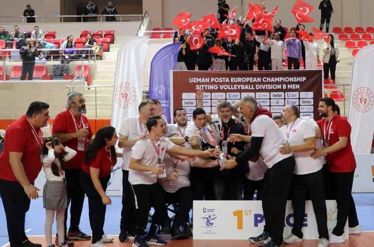 Oturarak Voleybol Erkek Milli Takımı namağlup şampiyon