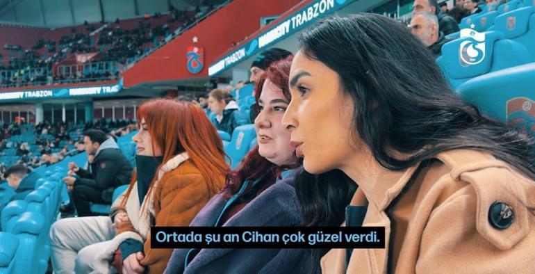 Trabzonspor’dan Şeyma öğretmene duygusal video; maçı avuç içinde yaşadı