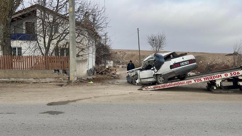 18 yaşındaki Mertin öldüğü kaza kamerada