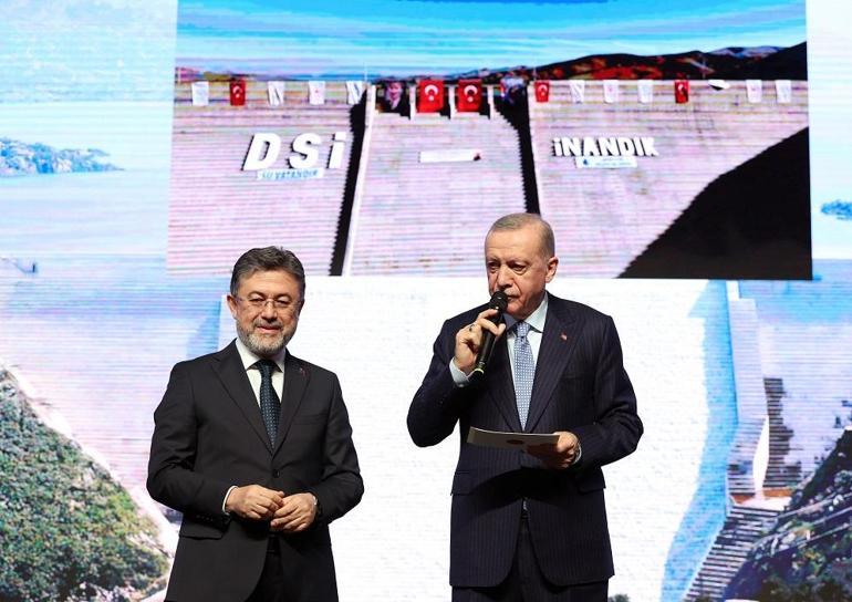 Cumhurbaşkanı Erdoğan: Boşa harcayacak bir damla suyumuz olamaz