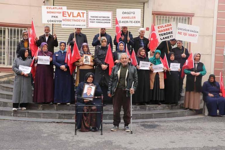 HDP önündeki evlat nöbetinde aile sayısı 380 oldu