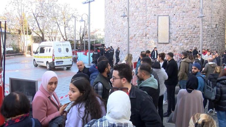 Galata Kulesinden düşen kişi hayatını kaybetti