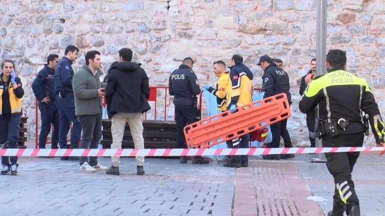 Galata Kulesinden düşen kişi hayatını kaybetti