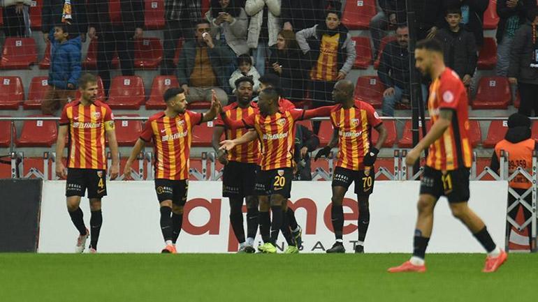 Kayserispor 9.5 ay sonra ilk iç saha galibiyetini aldı