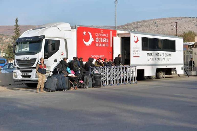 Ülkelerine dönmek isteyen Suriyeliler, Cilvegözü Gümrük Kapısı’nda