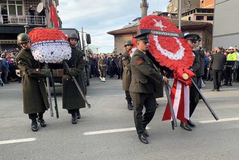 Şehit Teğmen Kalyoncunun cenazesi, Rizede toprağa verildi