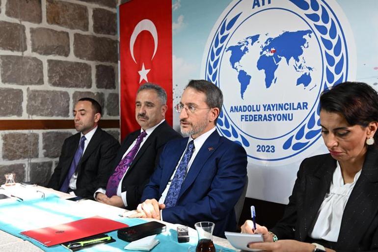 İletişim Başkanı Altun: Temel yaklaşımımız Suriyenin toprak bütünlüğünün korunması