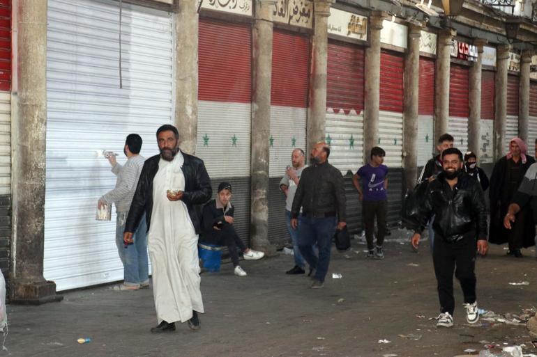 Esad gitti, Şam’da sokaklar hareketlendi