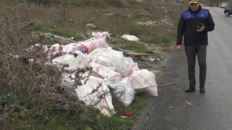 Avcılar’da kaçak moloz dökenlere kameralı takip