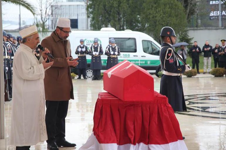 Bursa Adliyesindeki saldırıda şehit olan uzman çavuş için tören düzenlendi