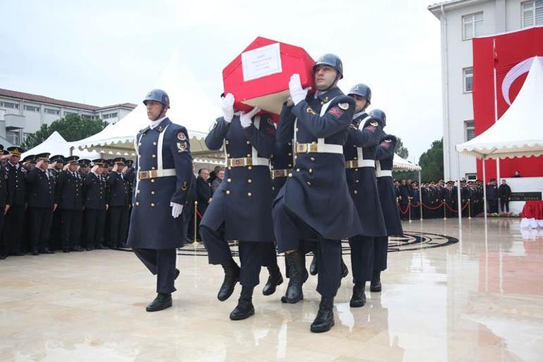 Bursa Adliyesindeki saldırıda şehit olan uzman çavuş için tören düzenlendi