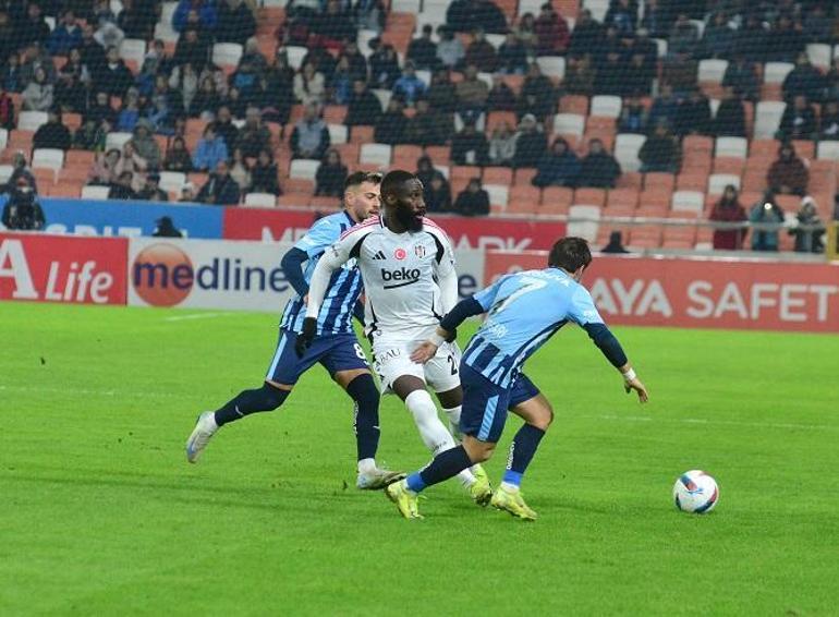 Adana Demirspor, sezonun ilk galibiyetini Beşiktaş karşısında aldı