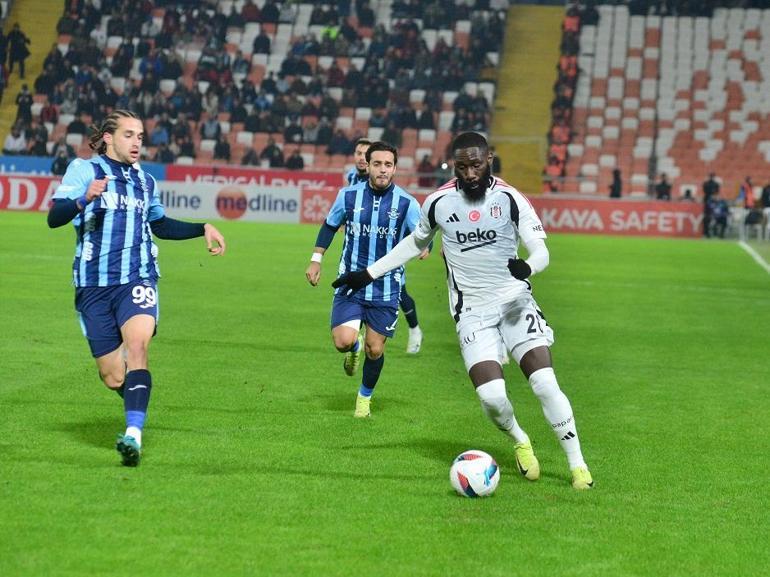 Adana Demirspor, sezonun ilk galibiyetini Beşiktaş karşısında aldı