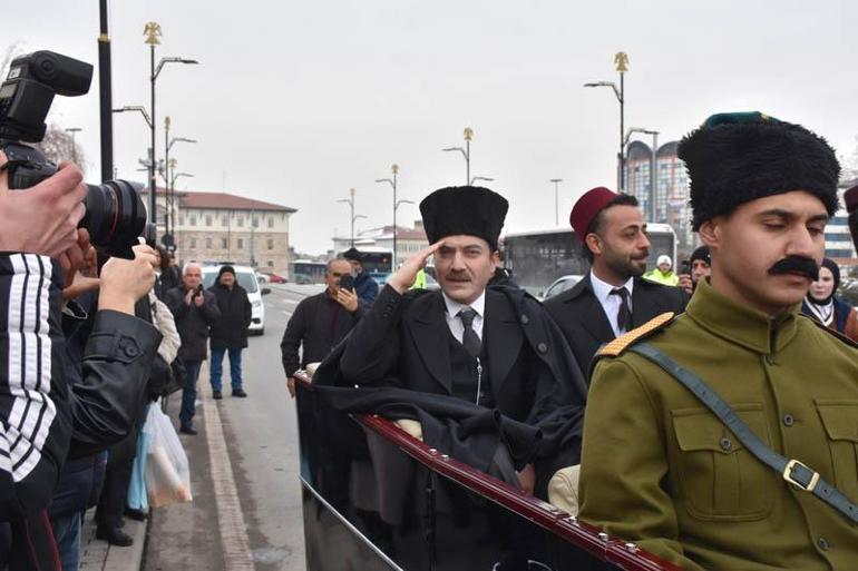 Atatürkün Sivastan ayrılışının 105inci yıl dönümünde tören düzenlendi