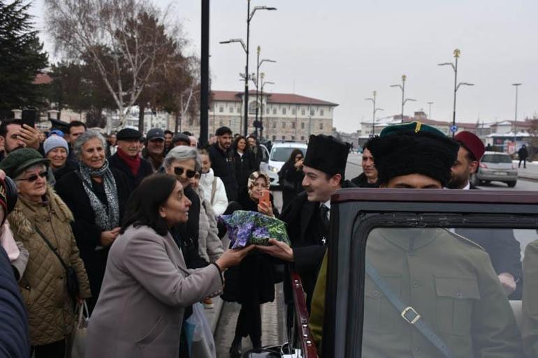 Atatürkün Sivastan ayrılışının 105inci yıl dönümünde tören düzenlendi