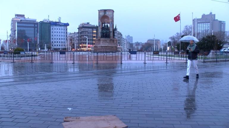 İstanbulda yağmur etkili oluyor