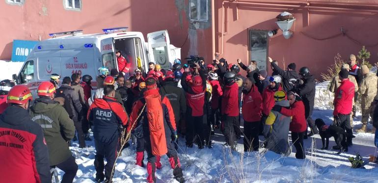 Palandöken Dağında Judo Milli Takımı antrenman yaparken çığ düştü: 1i ağır 5 yaralı