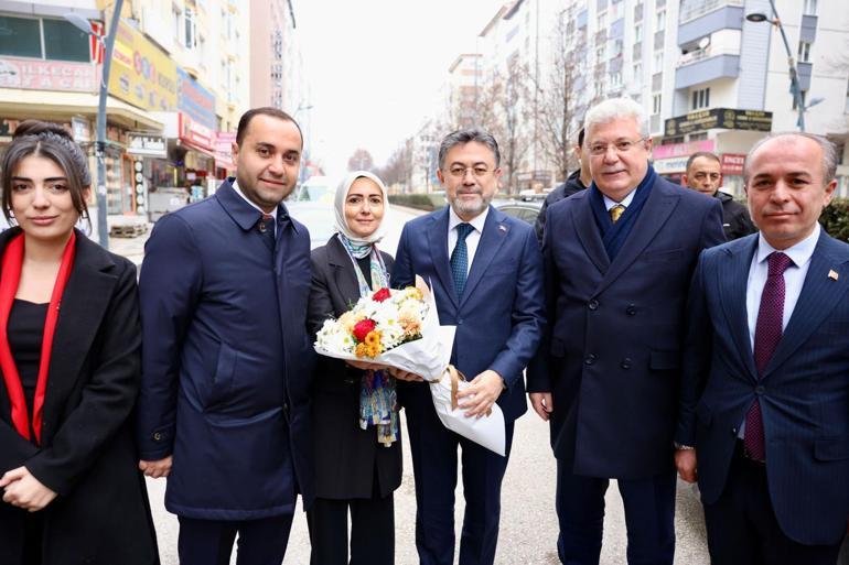 Bakan Yumaklı, AK Parti Çankırı İl Başkanı Erdoğanı ziyaret etti