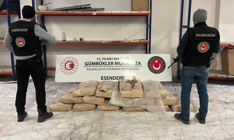 İpsala ve Esenderede 493 kilo uyuşturucu ele geçirildi