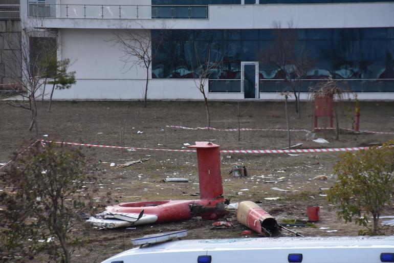 Muğlada hastaneye çarpan ambulans helikopter düştü; 4 ölü