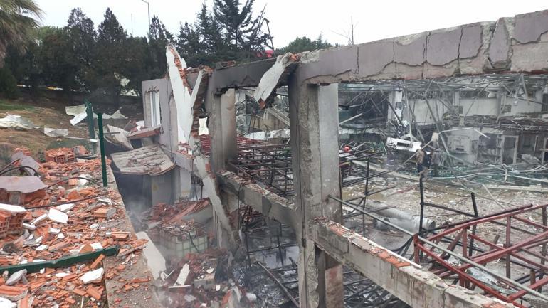 Balıkesirde mühimmat fabrikasında patlama; 11 ölü, 7 yaralı