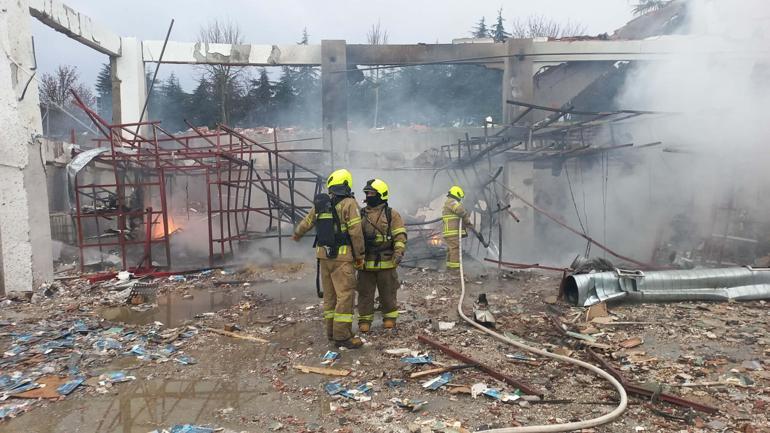 Balıkesirde mühimmat fabrikasında patlama; 11 ölü, 7 yaralı