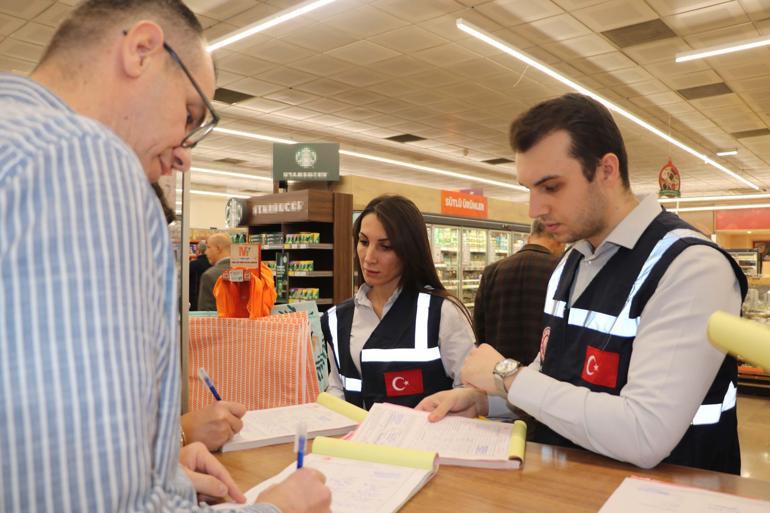 İzmirde fahiş fiyatlandırmaya karşı marketlerde denetim