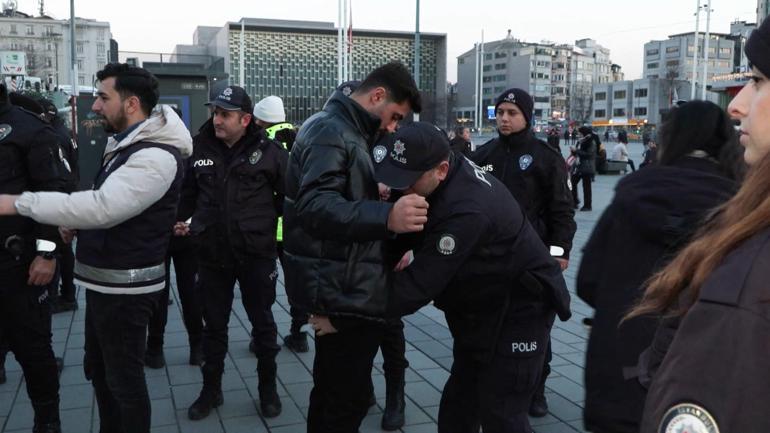 Taksimde yılbaşı kutlamaları 15 binin üzerinde kamera ile takip ediliyor