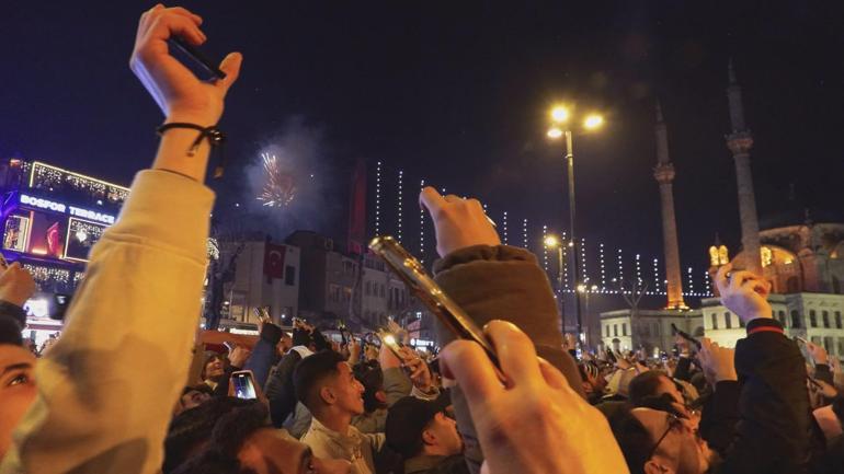 İstanbulda yeni yıl kutlamaları