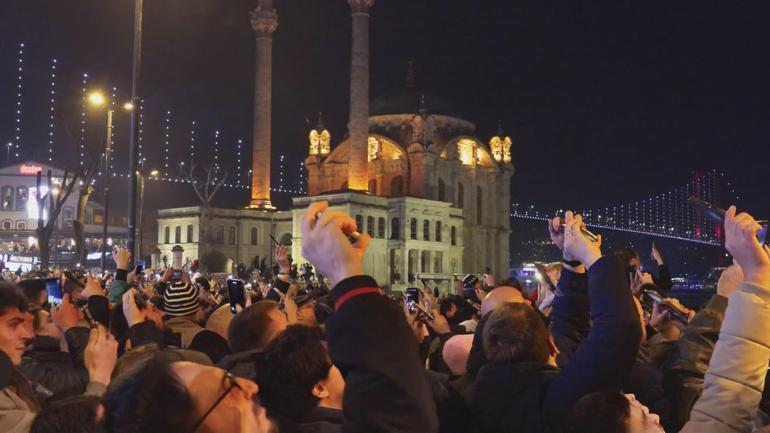 İstanbulda yeni yıl kutlamaları