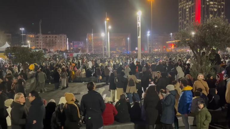 İstanbulda yeni yıl kutlamaları