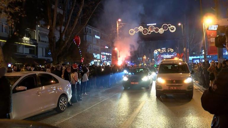 İstanbulda yeni yıl kutlamaları