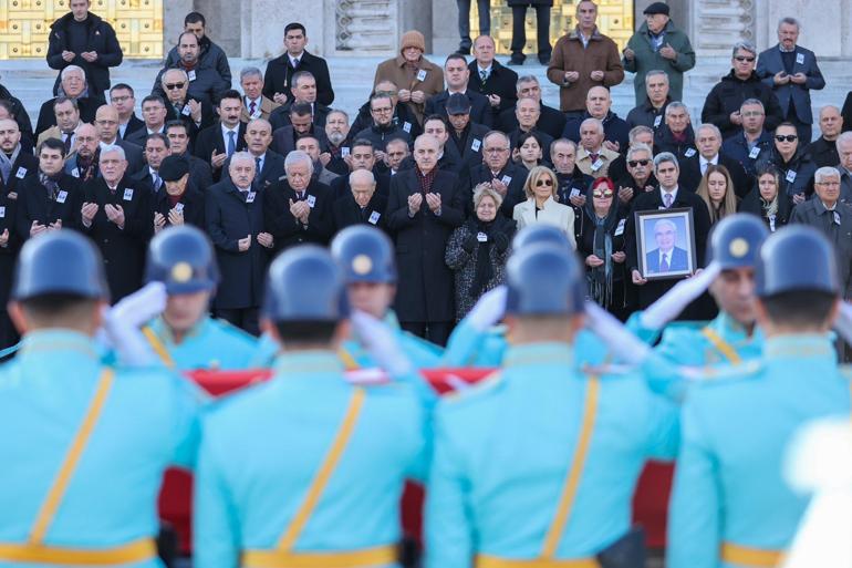 Eski Başbakan Yardımcısı Menteşe için TBMMde cenaze töreni