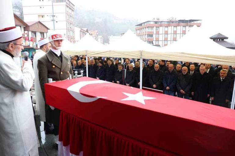 Cumhurbaşkanı Erdoğan, cenaze törenine katıldı