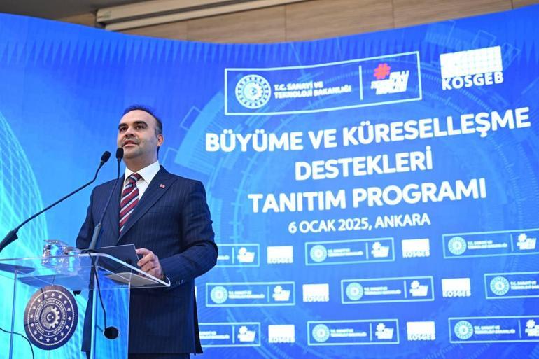 Bakan Kacır, KOSGEBin destek programlarını tanıttı